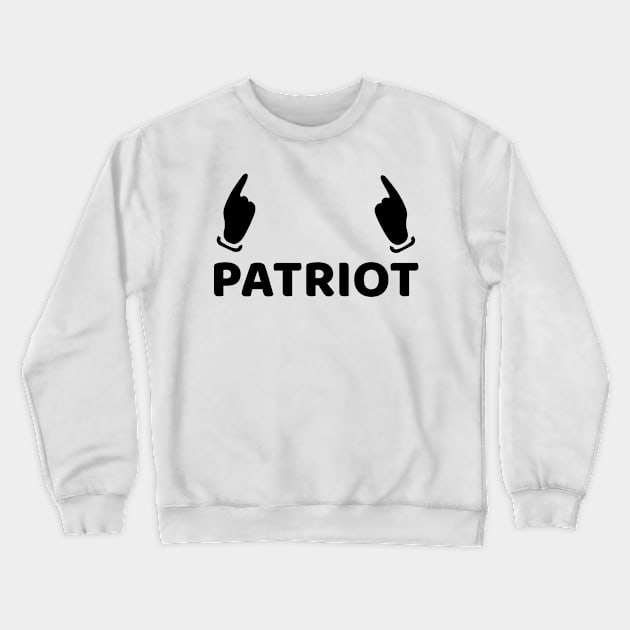 Patriot Crewneck Sweatshirt by FromBerlinGift